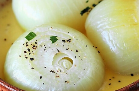 Onions boiled nutritional information
