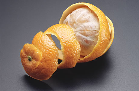 Orange peel nutritional information