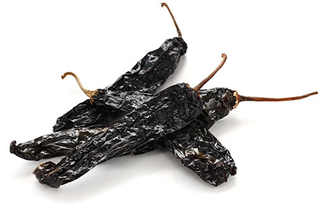 Pasilla chillies - dried nutritional information