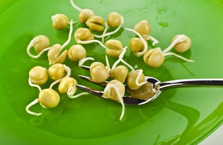 Peas sprouted nutritional information