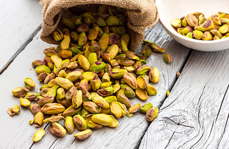 Pistachio nuts - roasted nutritional information