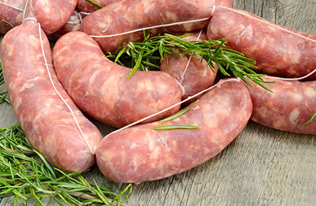 Pork sausages - premium nutritional information