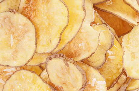Potato crisps - baked with jacket nutritional information