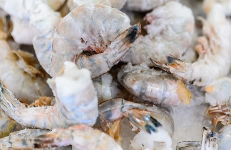 Prawns - frozen raw nutritional information
