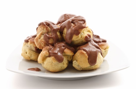 Profiteroles frozen - retail nutritional information