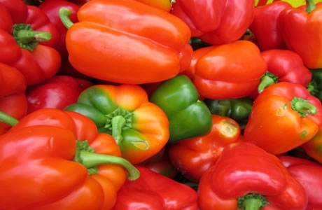 Red peppers nutritional information