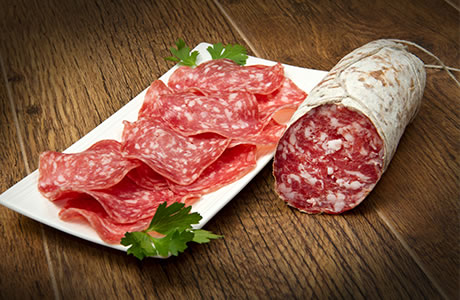 Salami - saucisson nutritional information