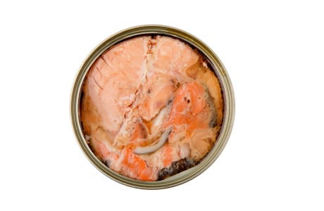 Salmon sockeye w/bones - tinned nutritional information