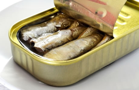 Sardines - tinned in sunflower oil nutritional information