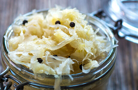 Sauerkraut - home made nutritional information