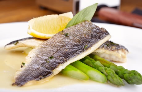 Sea bass fillet nutritional information