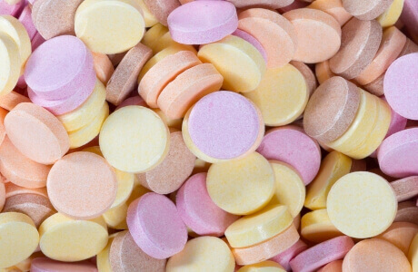 Sherbert sweets nutritional information