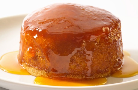 Sponge pudding -retail w/topping nutritional information