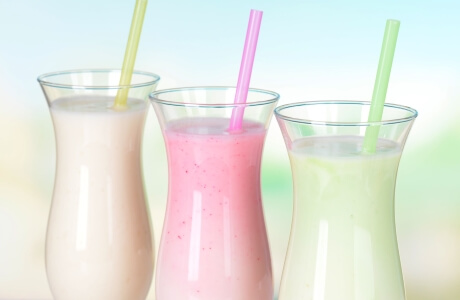 Thick milkshakes - takeaway nutritional information