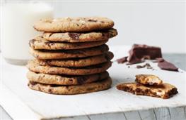 American style choc chip cookies - retail nutritional information