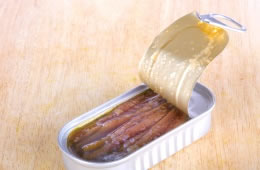 2 anchovy fillets from a tin, mashed nutritional information