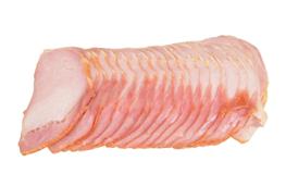 Back bacon - fat trimmed nutritional information