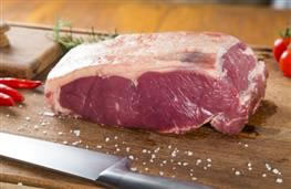 Beef sirloin roast w/fat nutritional information