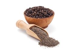 Half tsp black pepper nutritional information