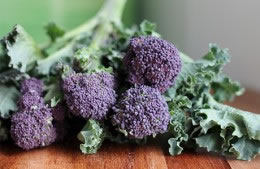 320g purple sprouting broccoli, trimmed and chopped into 2cm lengths nutritional information