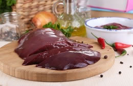 Calves liver nutritional information