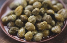 36g/3 tbsp capers nutritional information