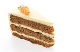 Carrot cake - retail nutritional information
