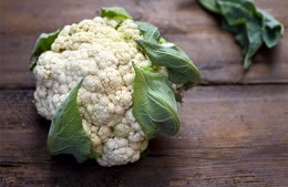 1½ kg cauliflower (about 2 large cauliflowers), broken up into very small florets nutritional information