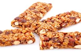 Cereal bars with fruit and nuts nutritional information