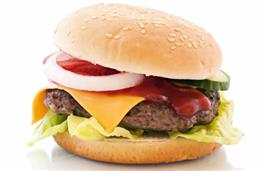 Cheeseburger - takeaway nutritional information
