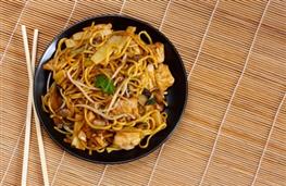 Chicken chow mein - takeaway nutritional information