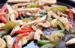 Chicken fajita - takeaway nutritional information