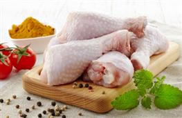 300g organic chicken drumsticks bone in nutritional information