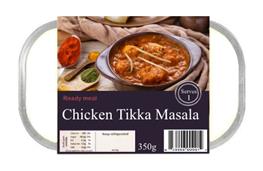 Chicken tikka masala - ready meal - 350g nutritional information