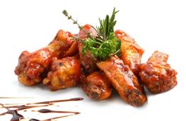 Chicken wings - takeaway American and Chinese style nutritional information