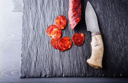 20g salami or chorizo, chopped into small chunks nutritional information
