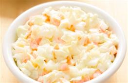 Coleslaw - reduced calorie - retail nutritional information