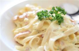 Cook in sauce - carbonara style - retail nutritional information