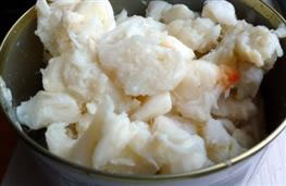 Crab meat - tinned nutritional information