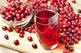 Cranberry juice drink - carton nutritional information