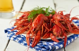 Crayfish - meat only nutritional information