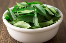 1 small handful of fresh curry leaves nutritional information