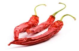 8 dried red chillies nutritional information