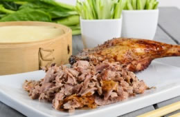 Duck cooked meat only nutritional information