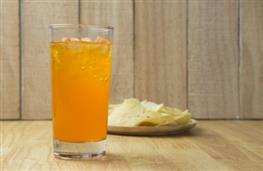 Fizzy orange fruit drink - Fanta style nutritional information