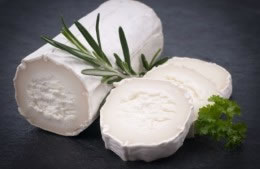 250g/9oz goats' cheese nutritional information