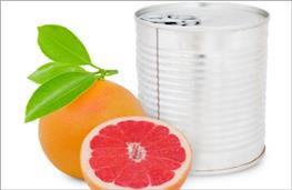 Grapefruit - tinned in juice nutritional information