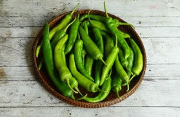 Green chillies nutritional information