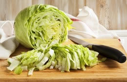 40g iceberg lettuce, shredded nutritional information