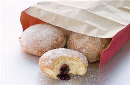 Jam doughnuts nutritional information